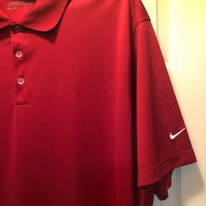 Men’s Nike Golf Shirt 3XL Wine color